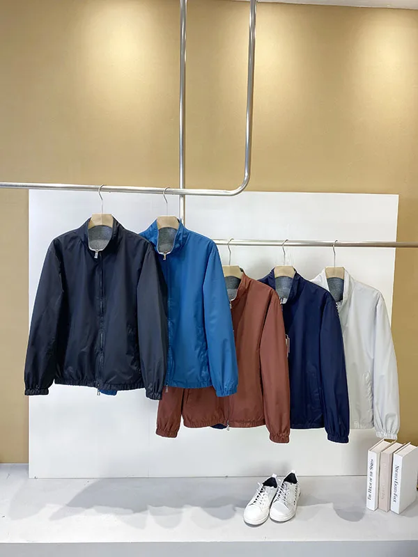 

Двусторонняя вязаная куртка для активного отдыха, повседневная, спортивная, мужская и женская, новая коллекция, ранняя весна-осень, модный стиль Old Money