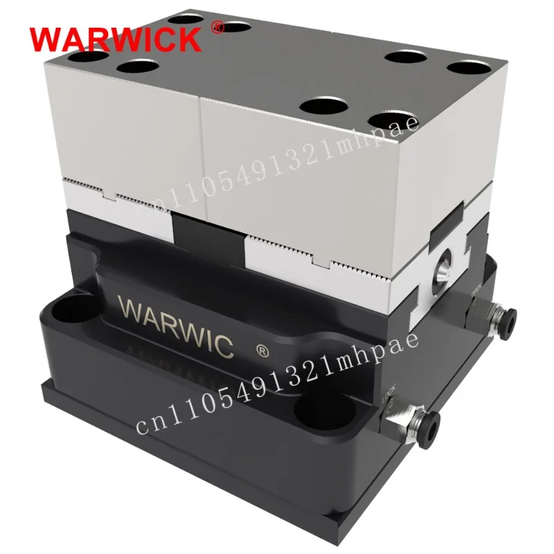 

KSP-100 5-Axis Self-centering Pneumatic Vise for VMC Rotation of Aluminum Soft Claw RZ-100A