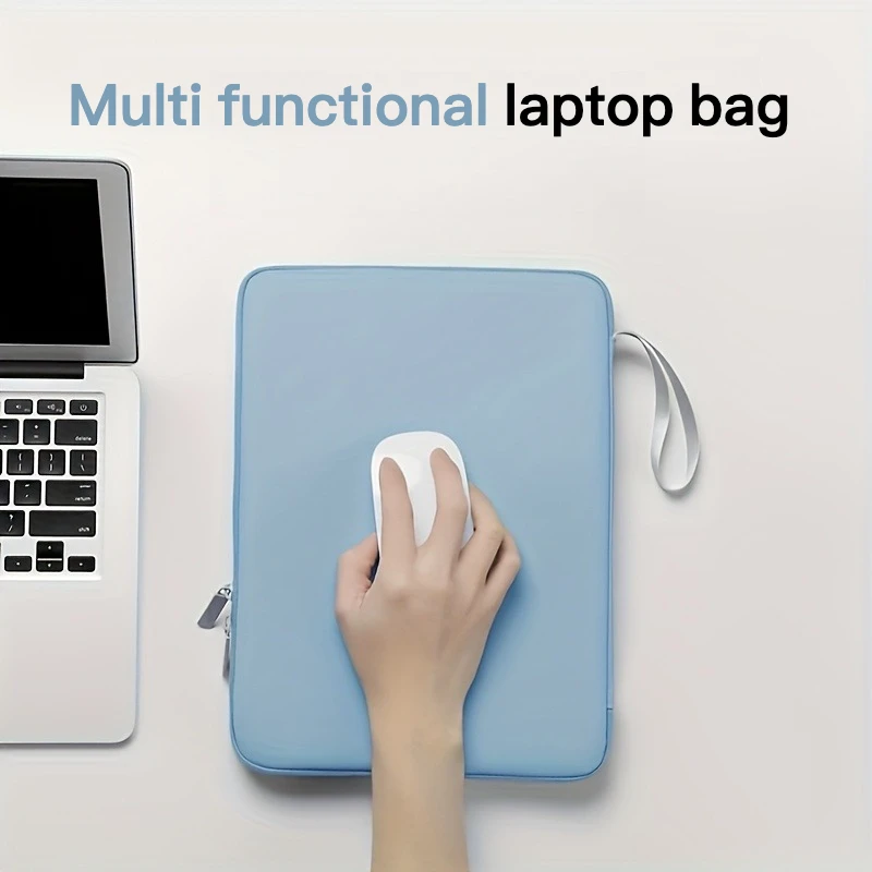 Lightweight Laptop Tablet Case Portable Mouse Pad Anti Scratch Lining Protective Travel Carry Bag Samsung Galaxy Ipad Sleeve