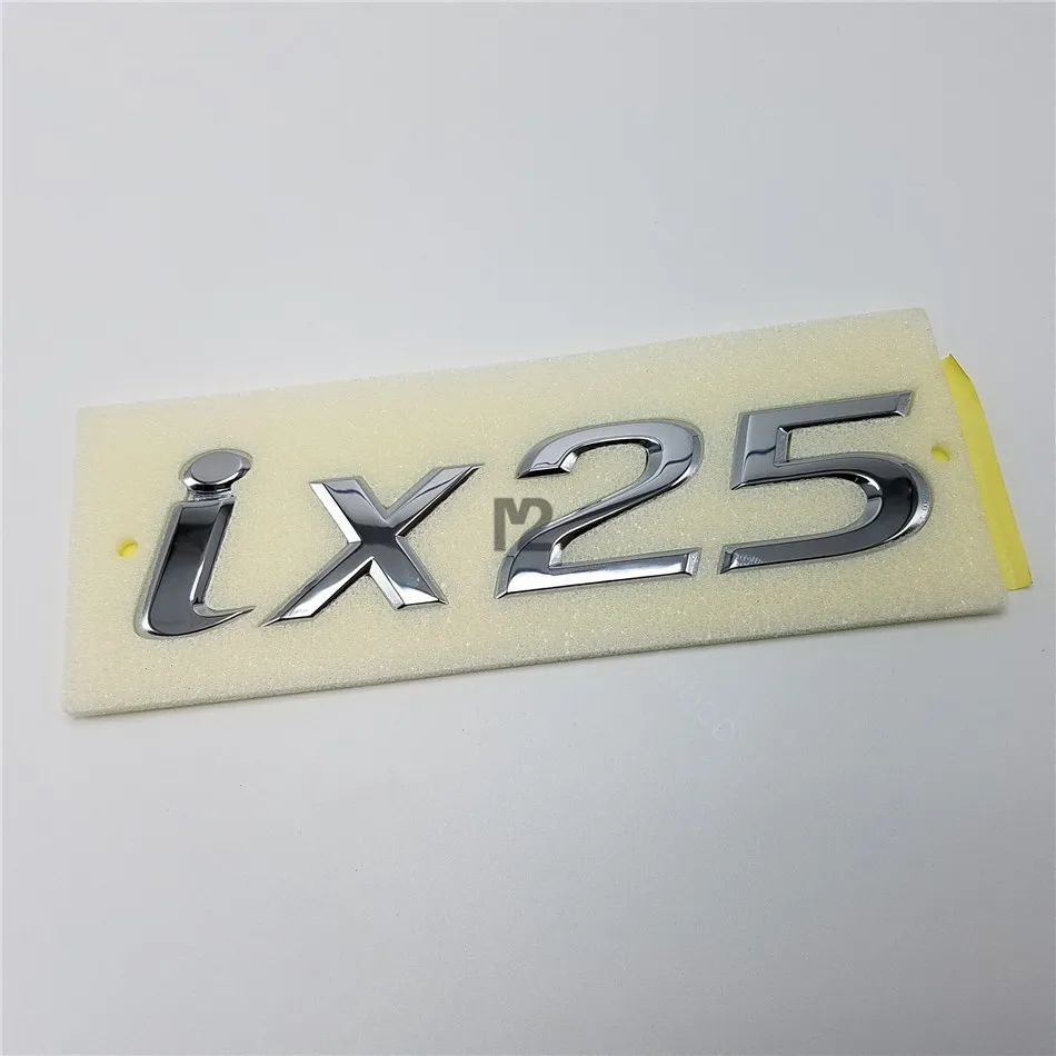 1pcs For Hyundai CRETA Decorative Decal Ix25 Logo 4WD Four-wheel Drive Logo TGDI Badge Applique IX25 TGDI 4WD