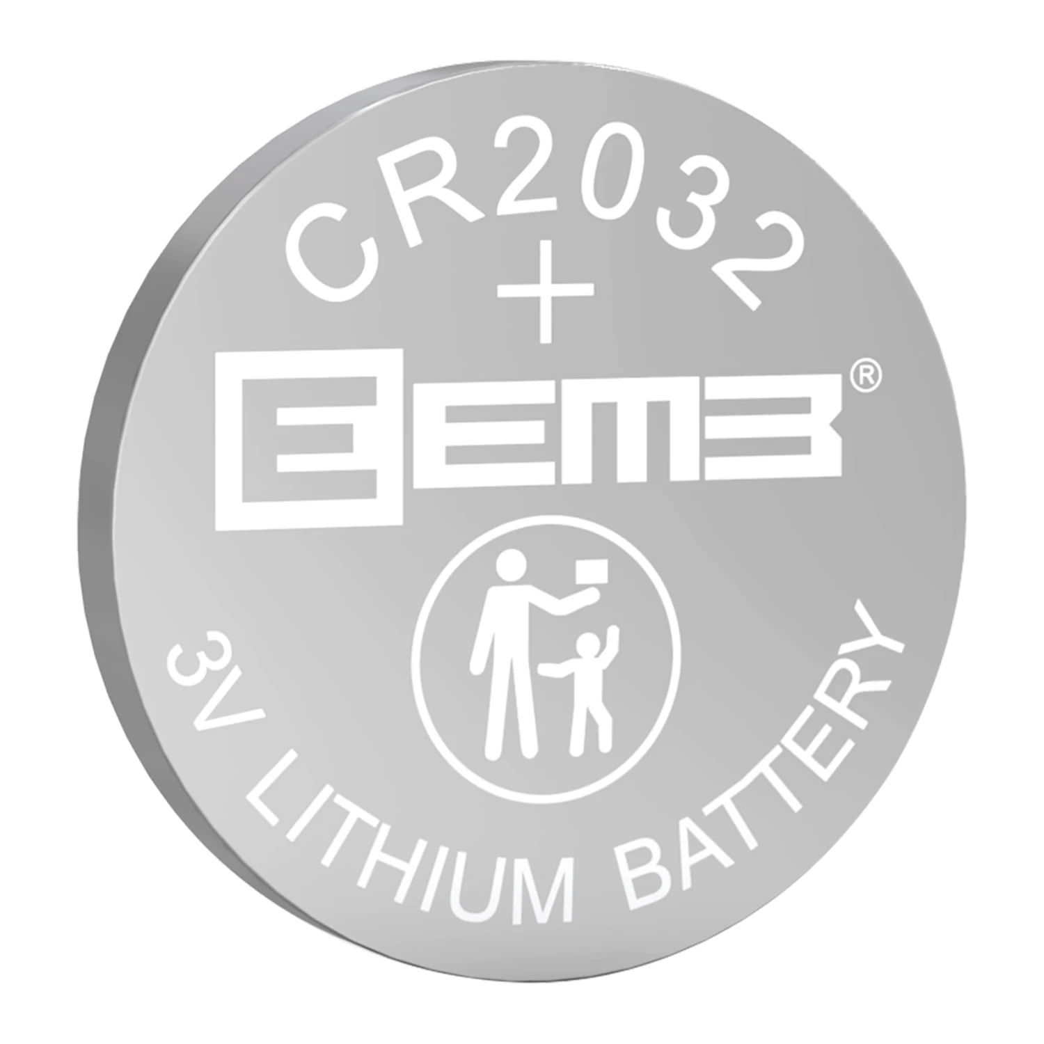 EEMB 10~100PCS CR2032 Battery 3V 210mAh Button Battery Non-Rechargeable Coin Cell  Lithium Battery for Watch Tablets Calculator