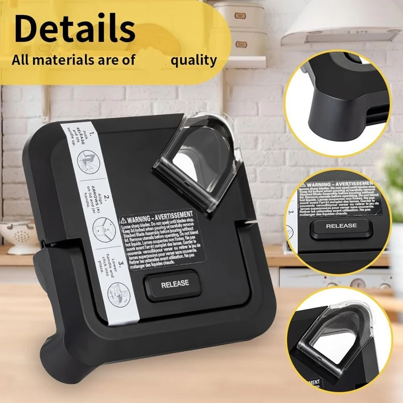 غطاء خلاط بديل للنينجا ، غطاء قفل إبريق ، غطاء غطاء علوي للنينجا 72 أونصة إبريق BL610 BN800