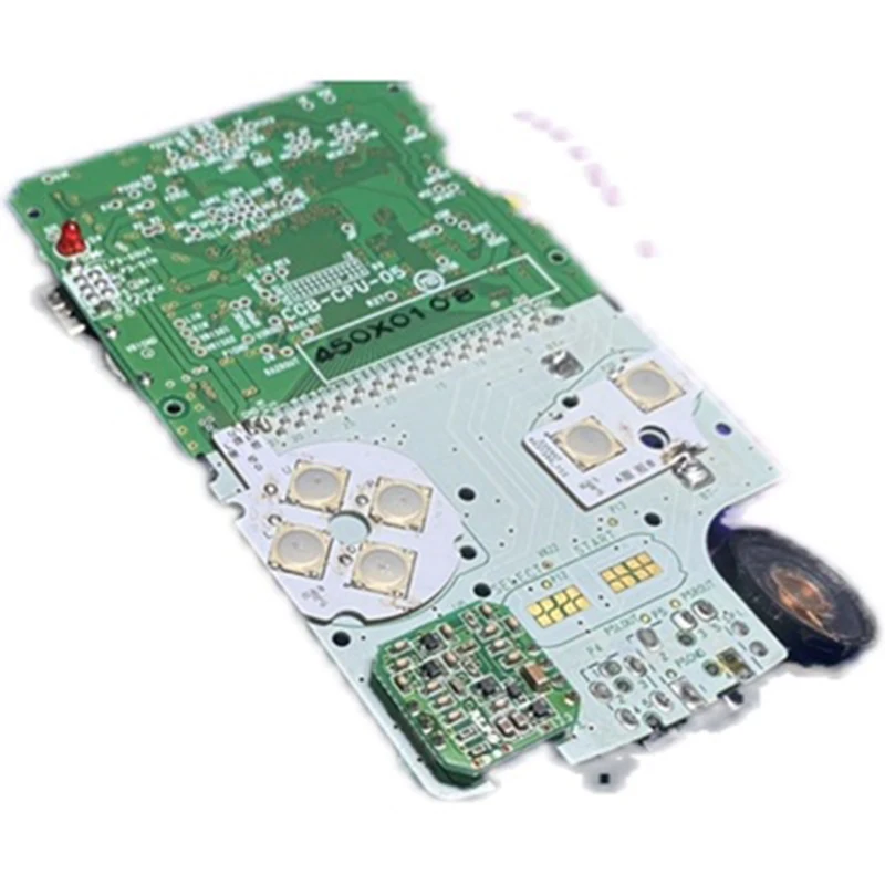 PCB لوحة قبة معدنية ل GameBoy GBC اللوحة الرئيسية زر تعديل لا خطوط الطيران ، لا قذائف قطع