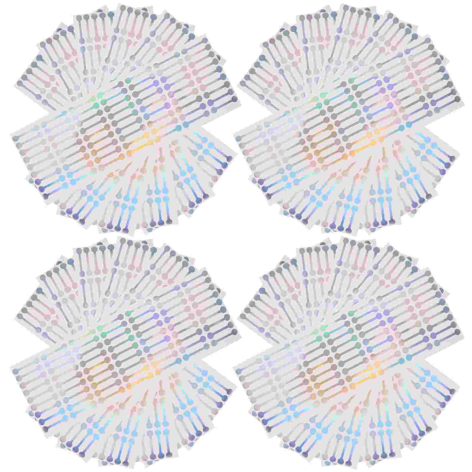 500 Stück Siegelaufkleber, Etikettenband, Umschläge zum Verpacken von Taschen, manipulationssicherer Flaschenverschluss