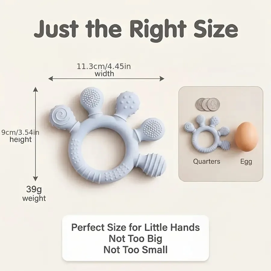 

Baby Teething Toys, Baby Teething Gel, Teething Gel, Free, Baby Care Rings, Toys, 's Gifts, Newborn Accessories
