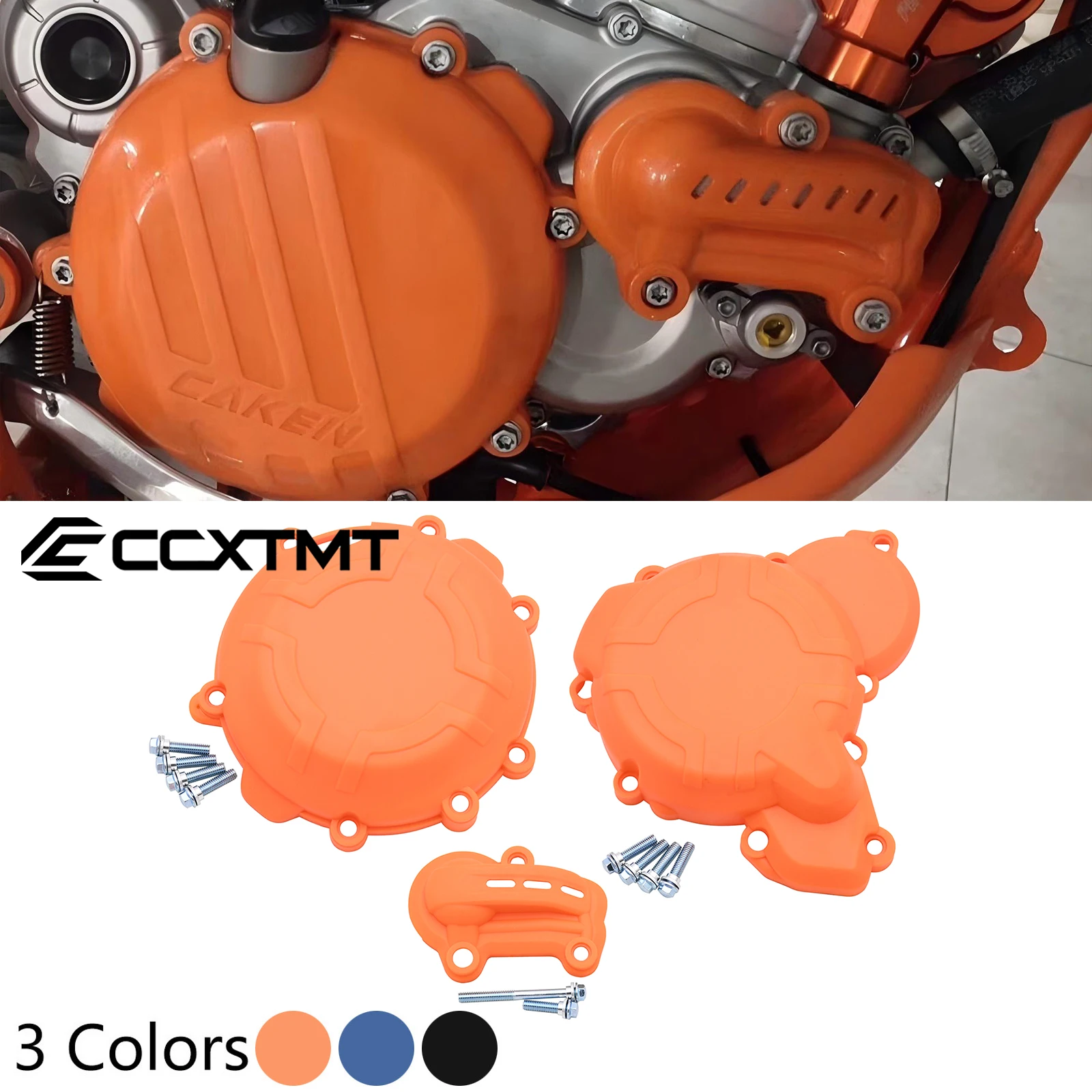 Motorrad Motor Kupplung Schutz Wasserpumpe Abdeckung Zündung Schutz Für KTM 250 300 SX XC EXC XCW TPI 2019 2020 2021 2022 teile