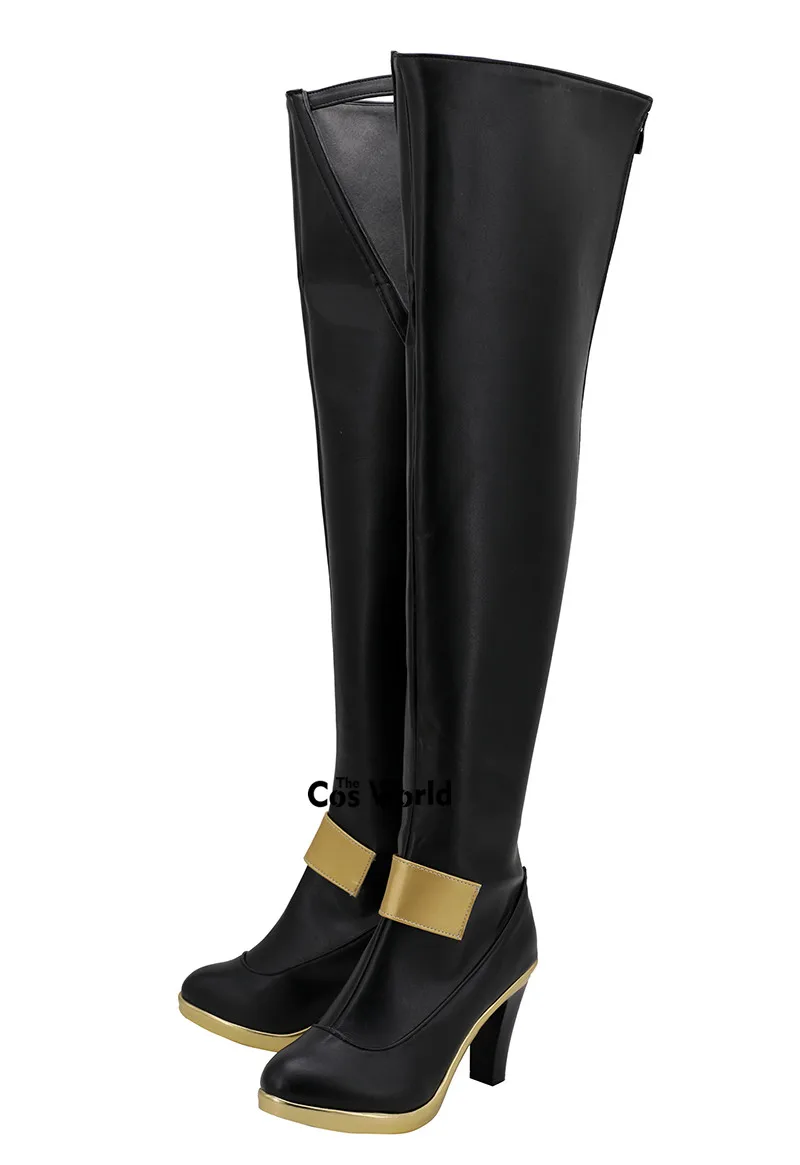 LOL KDA Girl Group The Nine-Tailed Fox Ahri Games Customize High Heels Cosplay Shoes Boots