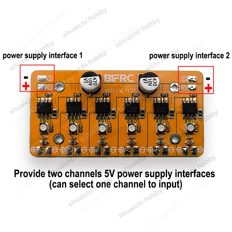 리튬 배터리 충전 모듈 입력 5V 6A 출력 1A, 모델 4056 독립 6 세트 병렬 1000ma 충전 PCB 보드, 1 개