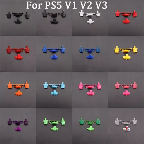 For PS5 V1 V2 V3 Gamepad Controller Logo/Home/option and Share  Button Return Back Power Switch Key Color Backward On Key Repair