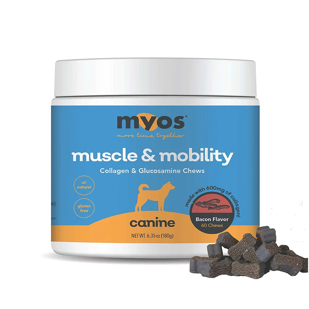 

Dog Nutrition Collagen Canine Muscle & Mobility, Bulldog, Strengthen Muscles, Tendons, Bones and Joints, Improve Mobility