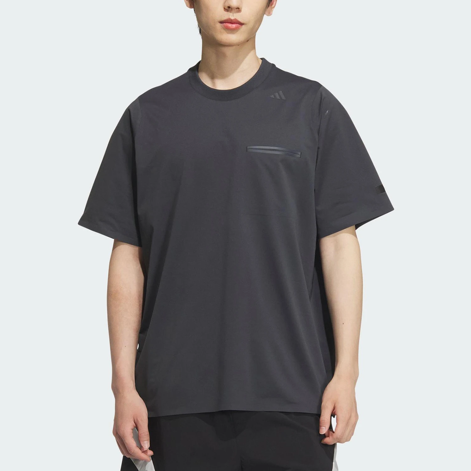 

Adidas genuine 2025 Summer Men's Loose Three-Stripes Daily T-Shirt JM0988