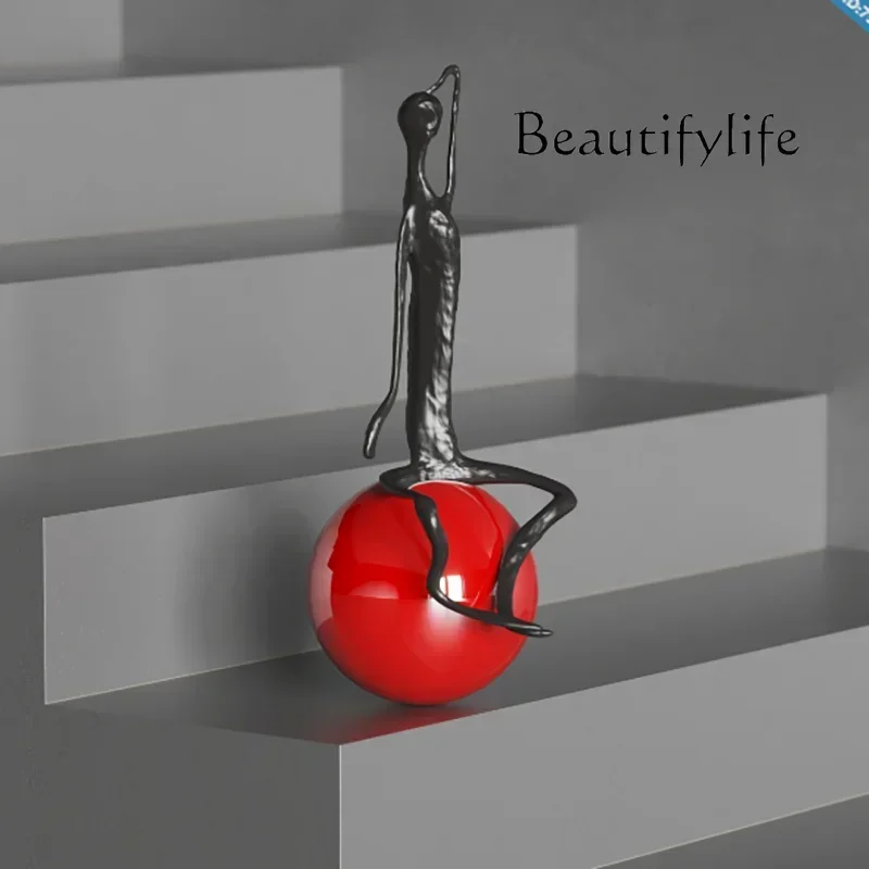 Creative Figure Sculpture Ornament Hotel Lobby Commercial Plaza Window Tide Play Cartoon Sculpture Art