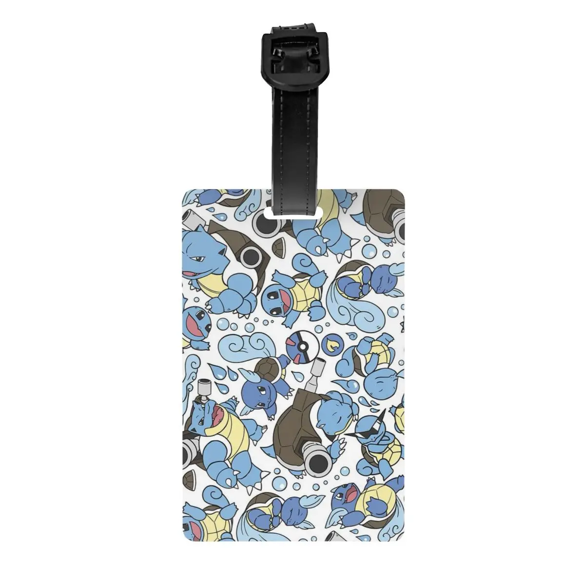 

Custom Bikachus Luggage Tag for Suitcases Funny Series Video Games Baggage Tags Privacy Cover ID Label