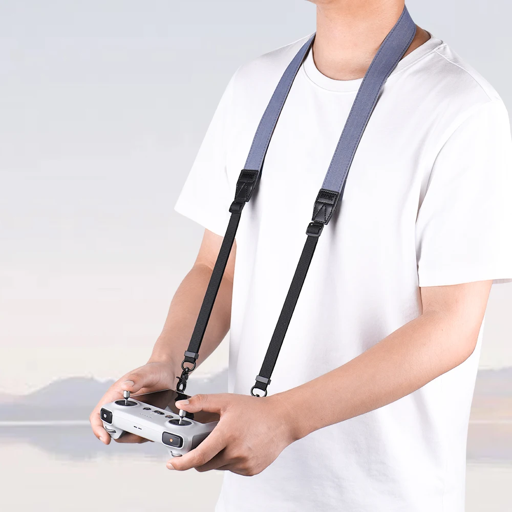 BRDRC Lanyard Neck Strap for DJI FLIP/NEO/Mini 4 PRO/3 Pro/Mavic 3/Air 3 Drone Hanging Strap Buckle Rope for RC/RC 2 Accessory