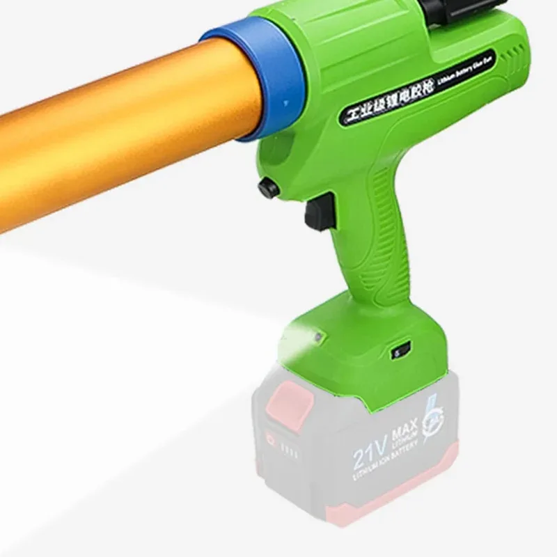 SUBAO 310ml Gold Lithium Glass Glue Gun Soft Glue Hard Glue Dual Purpose Doors and Windows