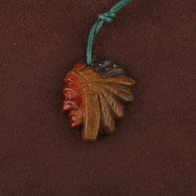 

Натуральный камень, красный агат, ручная работа, индийский главный кулон, бусины 31x25x6 мм, 7 г для DIY, серьги с драгоценными камнями, аксессуары