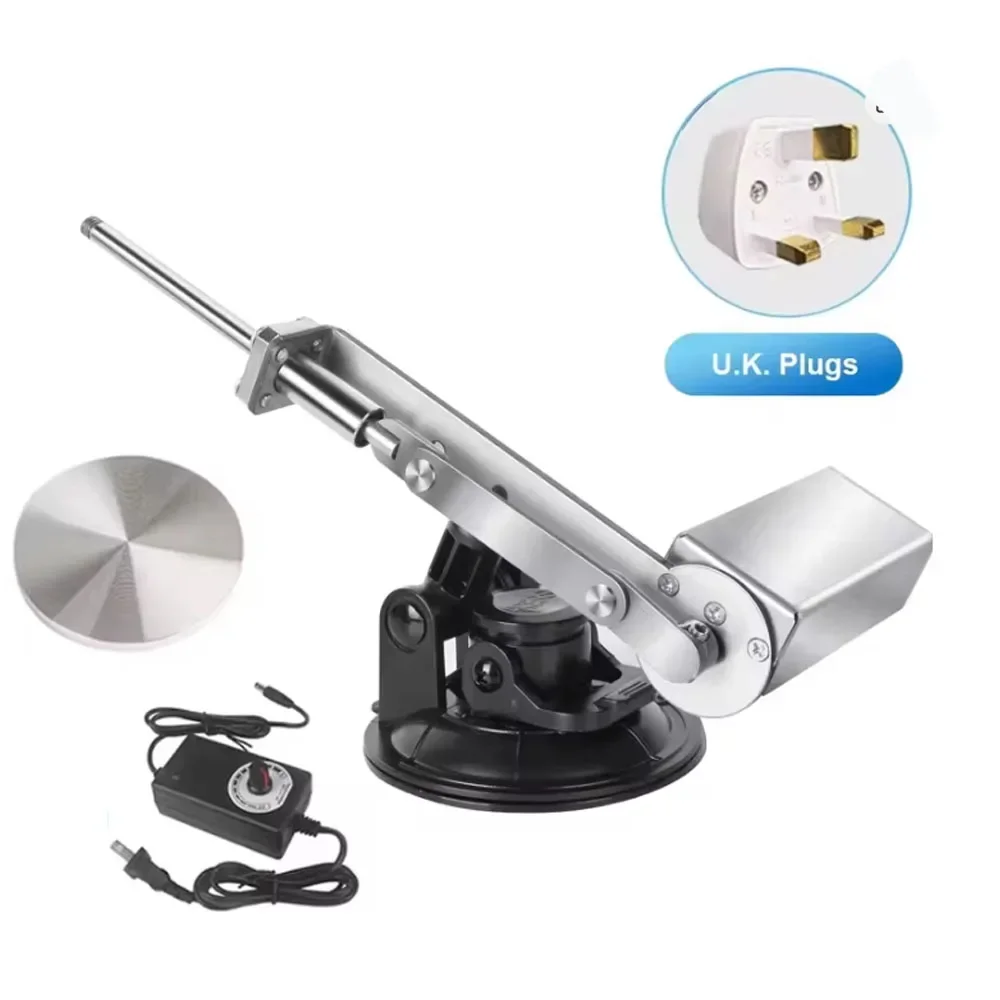 Nieuwe 45mm slag automatische telescopische machine reciprocerende lineaire actuator 3XLR telescopische aandrijfmotor DIY seksuele kits gereedschap