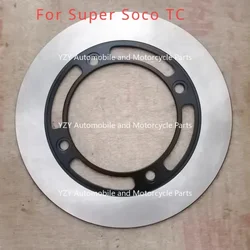 For Super Soco TC Electric Motorcycle Accessories Front Rear Brake Disc Front Discs Motorbike Parts