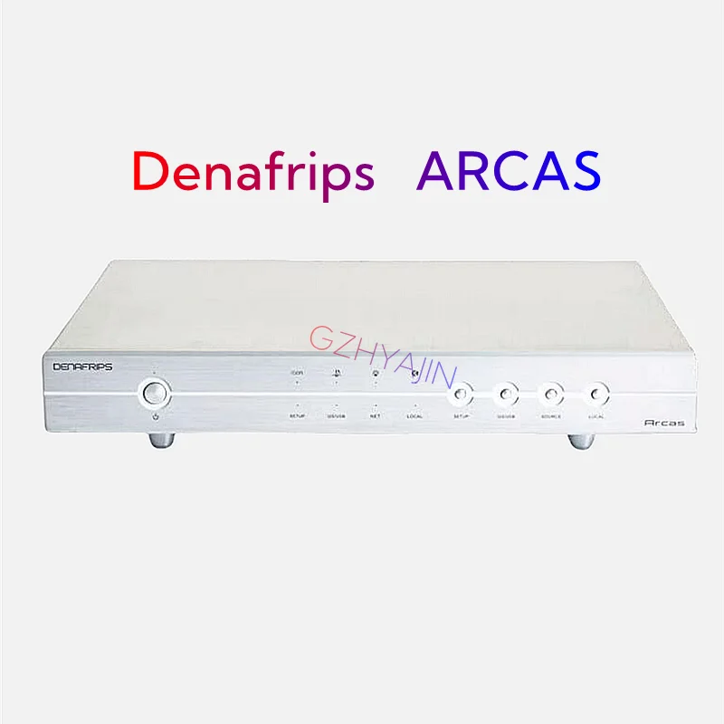 

Denafrips ARCAS network music player, Ethernet port/clock input coaxial/balanced/fiber output/I2S-A/B output