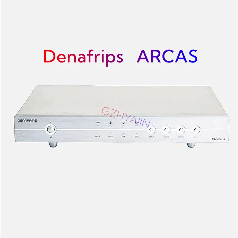 Denafrips ARCAS network music player, Ethernet port/clock input coaxial/balanced/fiber output/I2S-A/B output