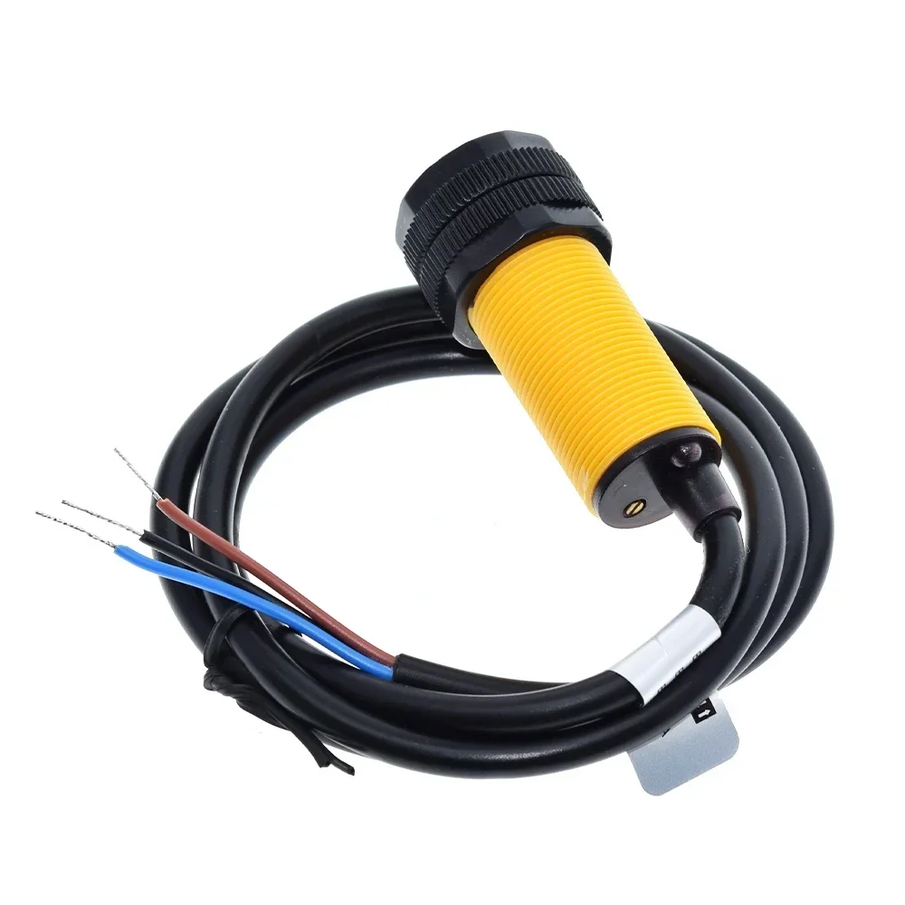 5PCS  E18-D80NK Infrared Obstacle Avoidance Photoelectric Sensor Proximity Switch 3-80cm Detection Range Adjustable