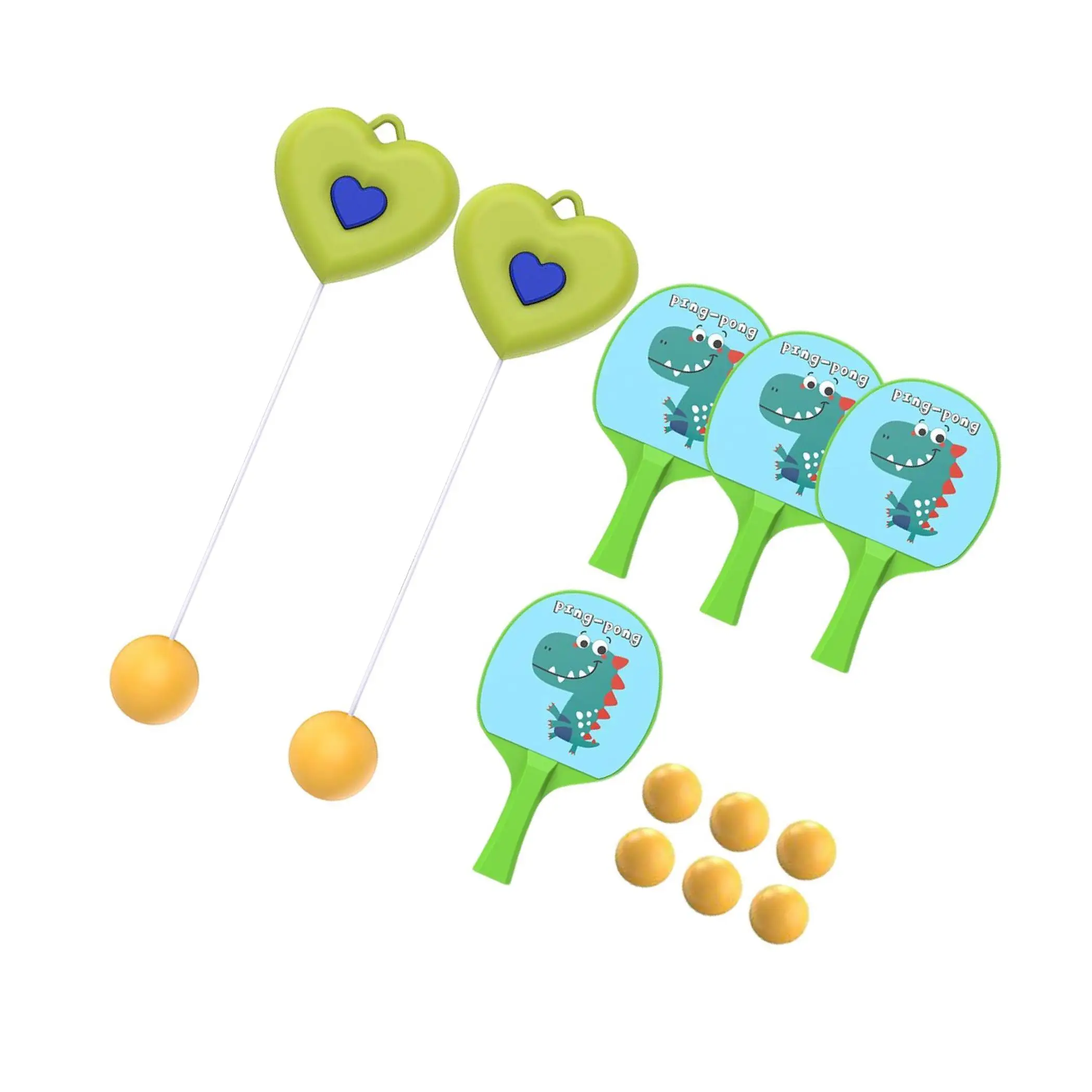 

Indoor Hanging Table Tennis Trainer Self Workout Set Button Portable