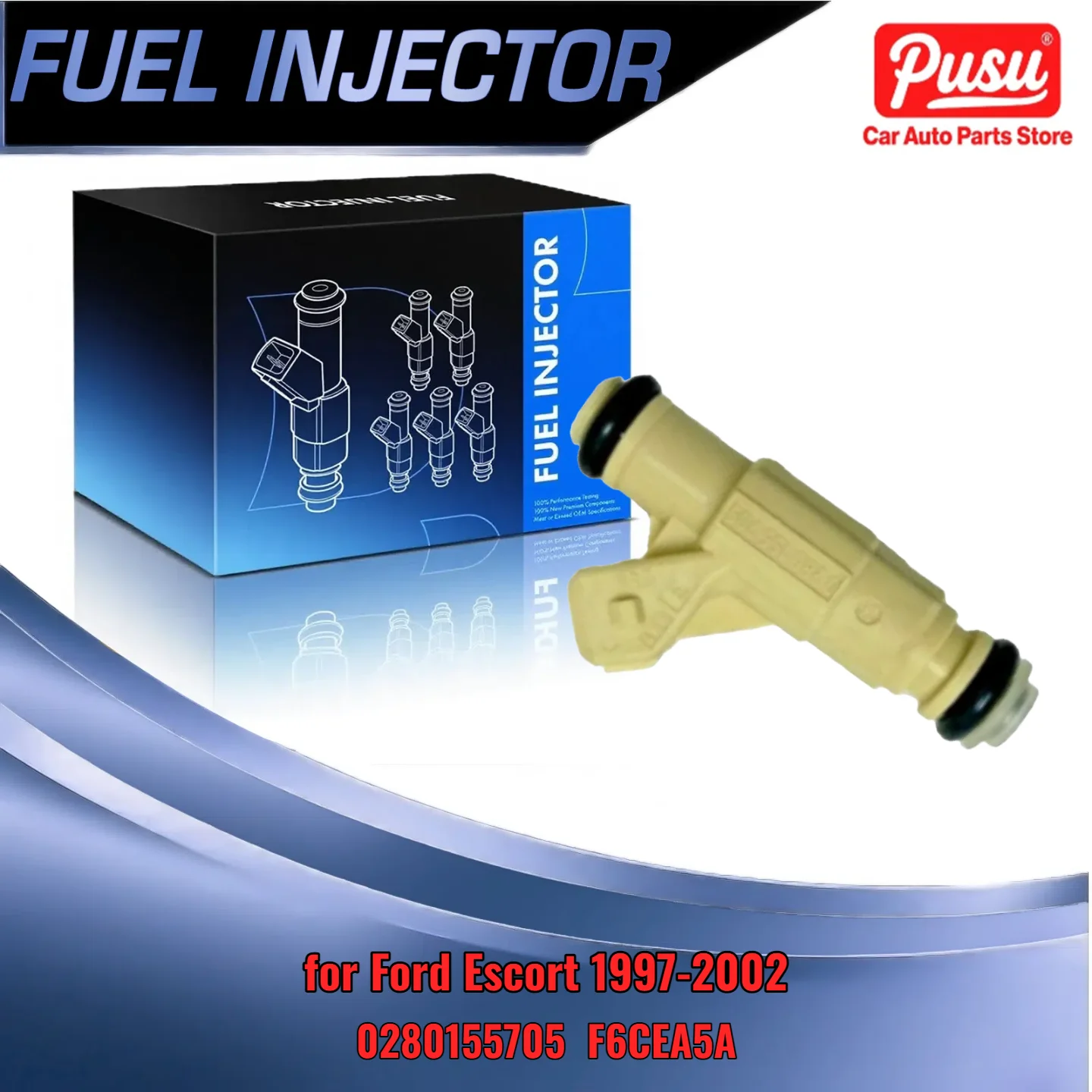 1 قطعة حاقن 0280155705 F6CE A5A لفورد اسكورت 1997 1998 1999 2000 2001 2002 #1