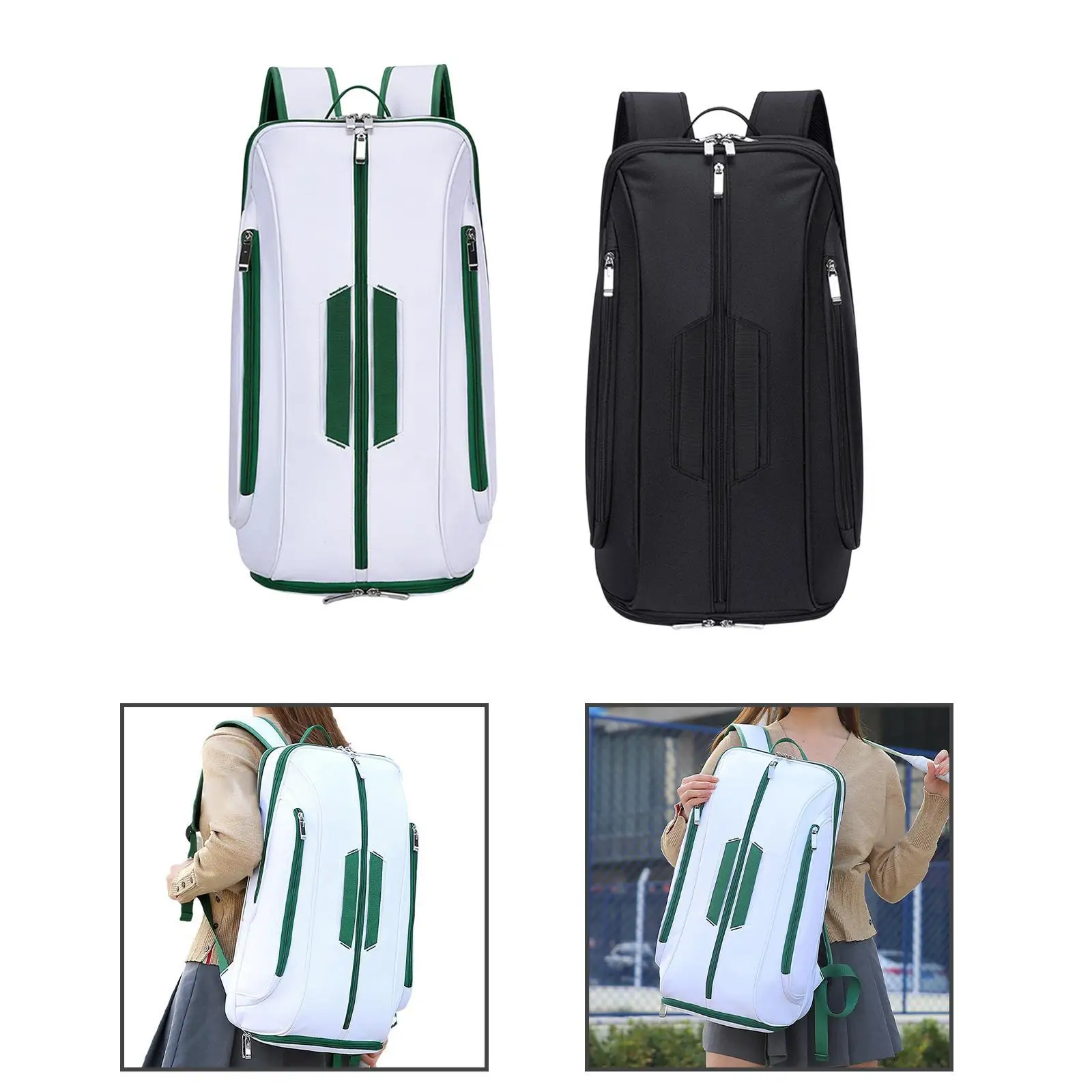 Pickleball Backpack Shock Resistant Pickleball Racket Bag for Women Men Gift