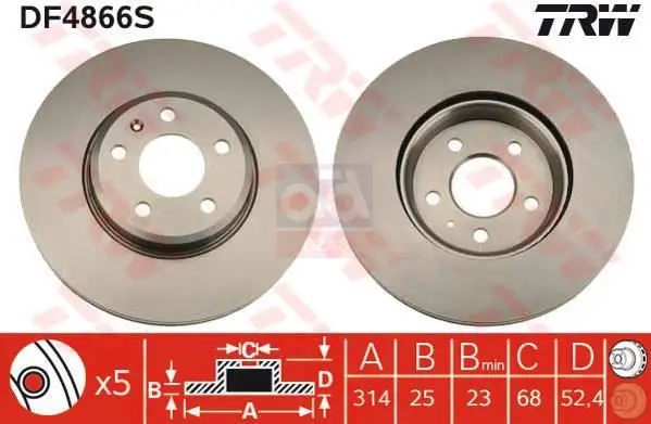 Store code: DF4866S for DISK ON 08 AI. A4-a4-a5-q5 (box single: price TK)