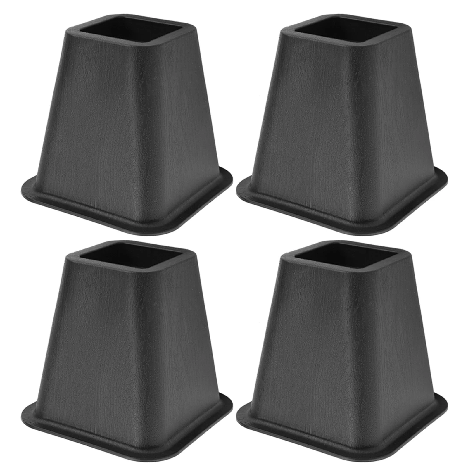 Bed Lifters Bed Risers Furniture Raisers Desk Lifter Chair Raisers Black Furniture Raisers Set of 4 For Bed Chair Desk Table