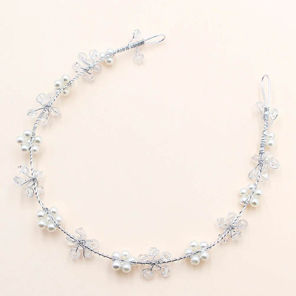 

Rhinestone Headwear Wreath Crystal Hair Photo Headdress Bridal Flower Flower Headb Headb Elegant Wedding Accessories