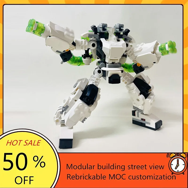 

Набор для сборки модульного боевого робота MOC из 337 деталей по мотивам популярного фильма «Звездные войны», технологичный конструктор, подарок на праздник, детский игровой набор