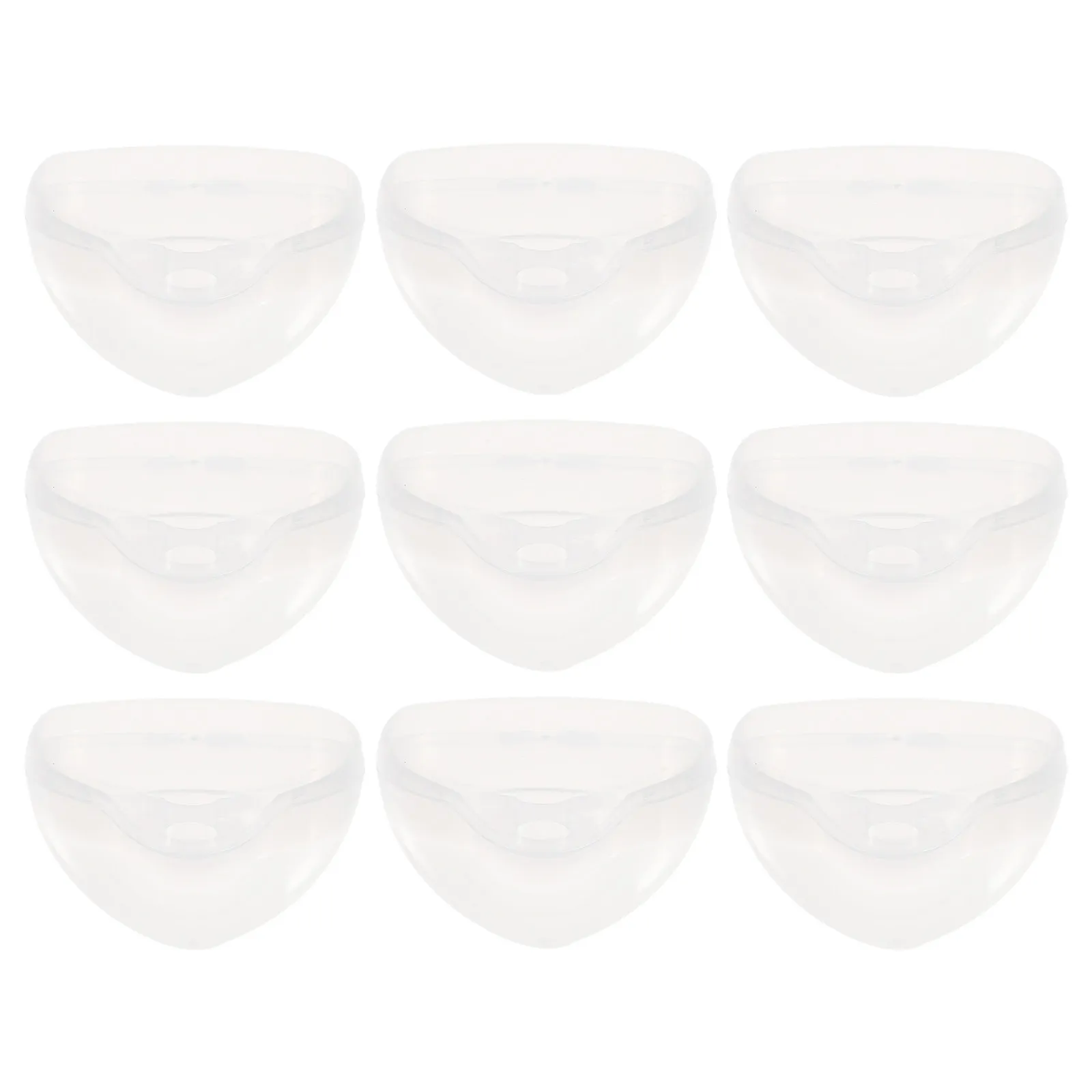 

10Pcs Food Grade PP Pacifier Storage Box Transparent Dustproof Reusable Clip Holder for Newborn Baby Pacifier Organizer Case