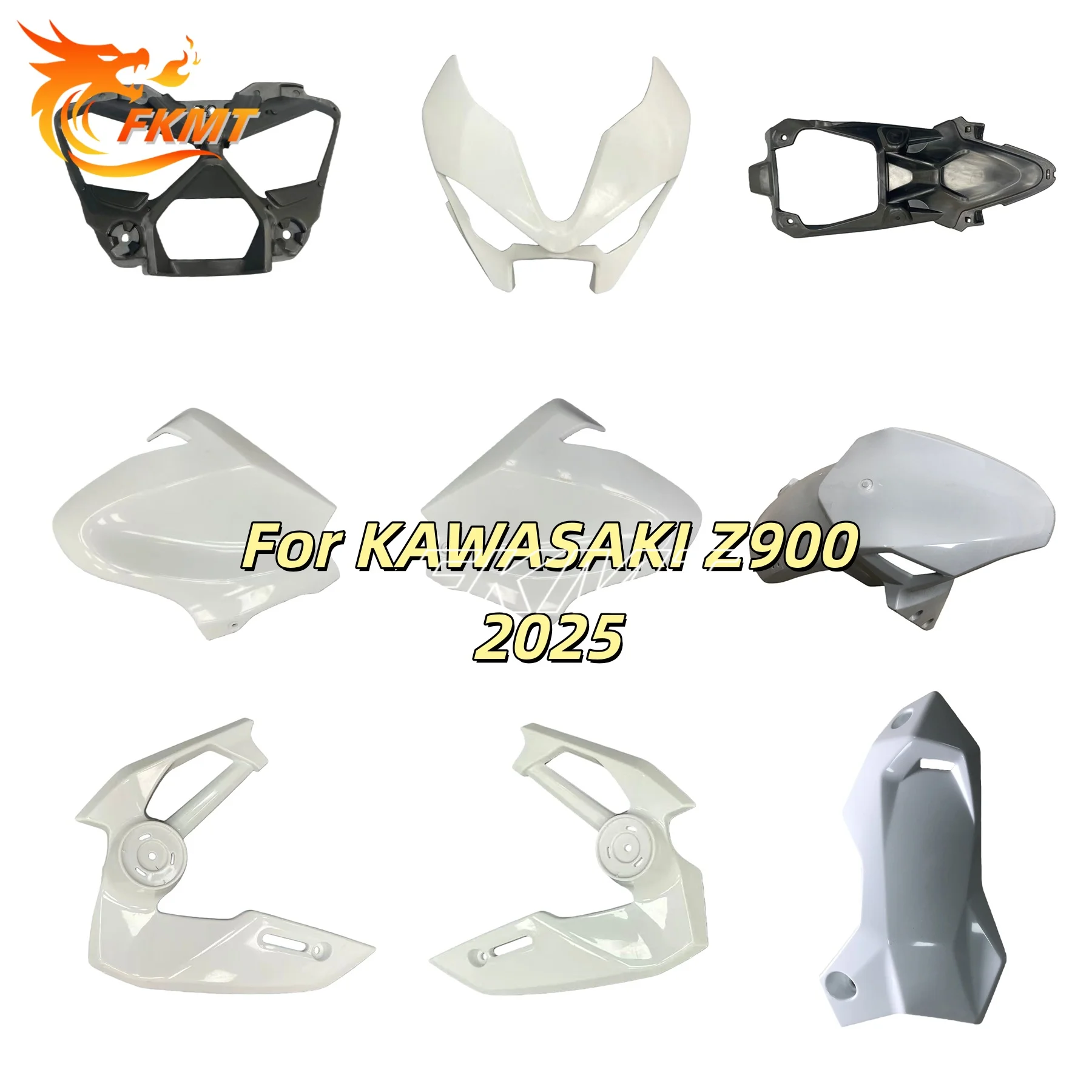 

Fit For Kawasaki Z900 2025 Z 900 Motorcycle Accessories Fairing Bodywork Kit Panel Set Injection Molding New ABS Frame