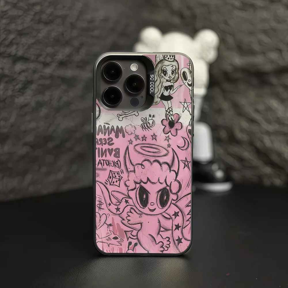 Cantor tropicoqueta caso de telefone para iphone 12 11 13 14 15 16 17 max pro plus mini capa protetora imd cor karol g