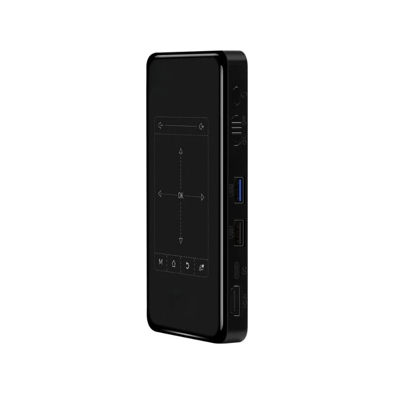 IMK95 Mini Portable 4K DLP Projector 100 ANSI Lumens 2GB 16GB Android 9.0 Amlogic T972 BT5.0 LED Video Beamer for Home Cinema