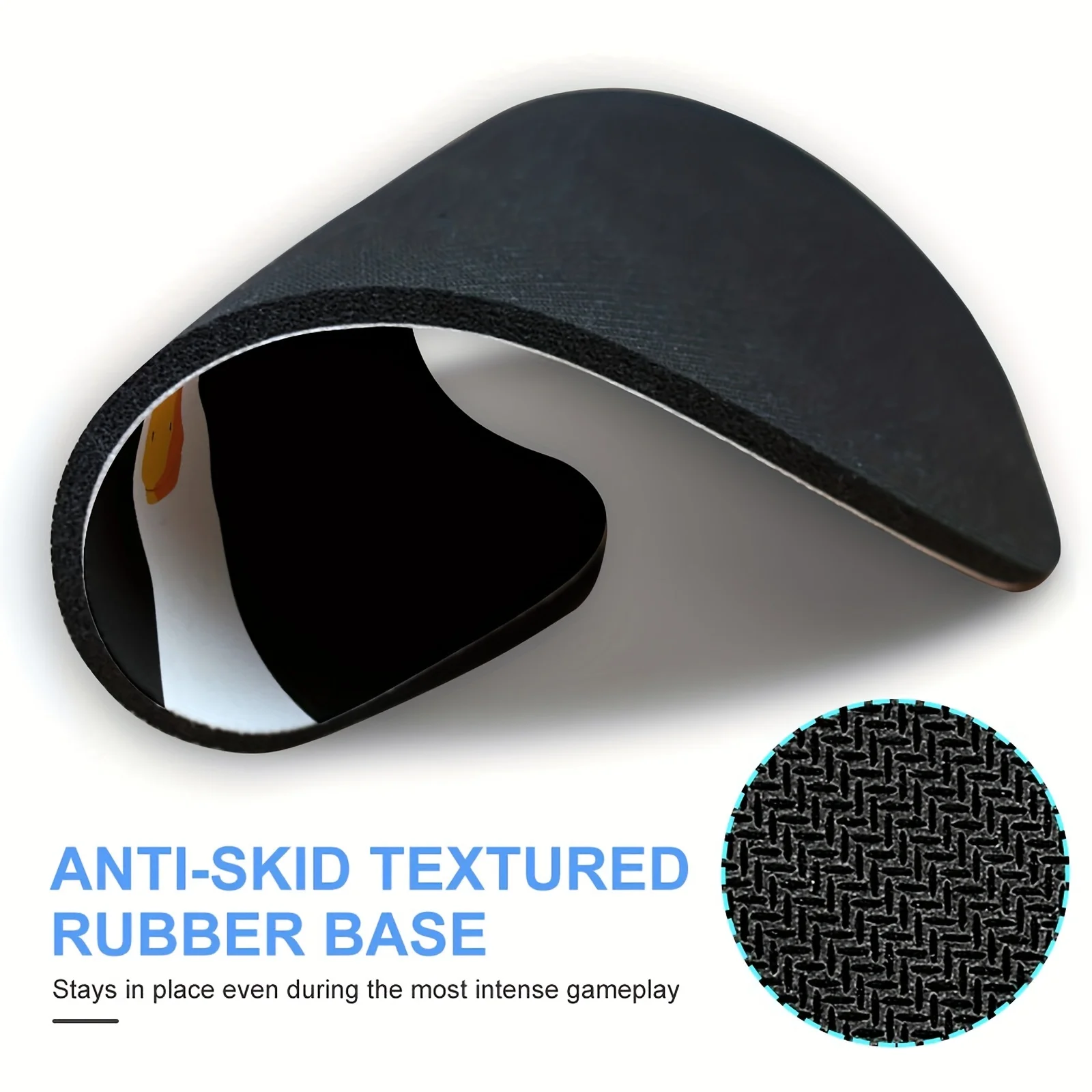 Ente rutschfestes Gummi-Mauspad für Büro, Mauspad, Set-Up, Laptop-Zubehör, Spielmatten, Schreibtischunterlage, Mauspad, Geschwindigkeitstischkissen