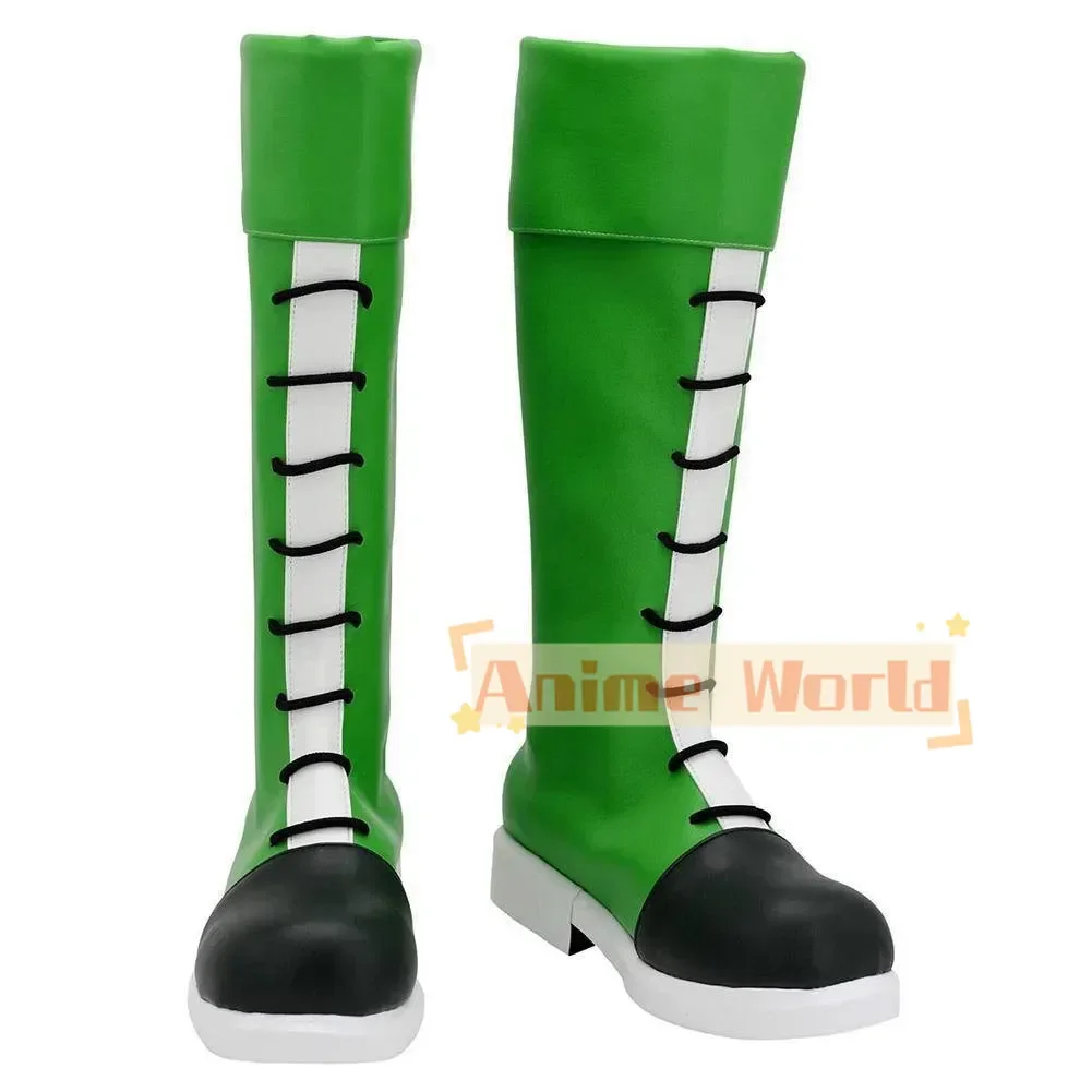 Gon Freecss Boots Halloween Costumes Accessory Cosplay Shoes Custom Made Halloween Carnival Party Props