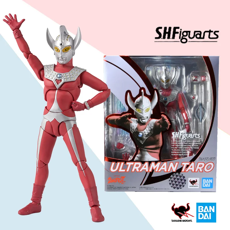 

Bandai original SHF S.H.Figuarts ULTRAMAN TARO anime action figure model collection ornaments toy birthday gift for children