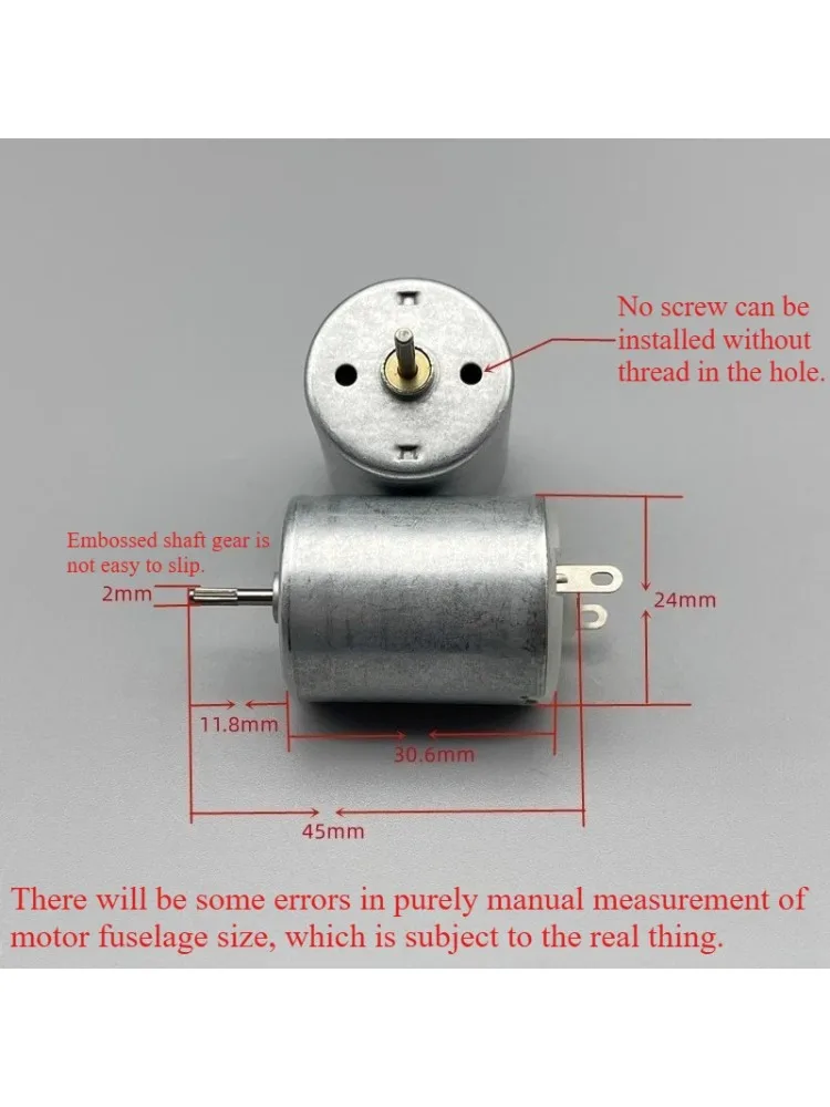 Moteur à grande vitesse RC280 3V-12V, brosse en carbone magnétique forte, puce intégrée, télécommande, stylo de meulage électrique pour voiture