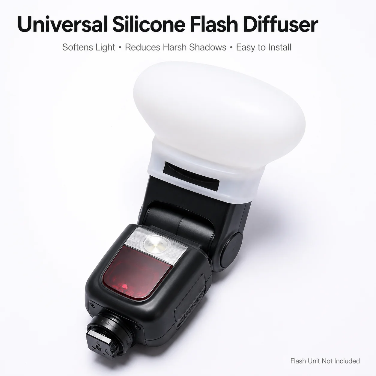 Silicone Flash Diffuser Soft C - Photography Lighting Diffuser recension och pris