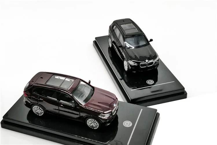 Novos carros modelo 1/64 escala x5 g05 suv 3 polegadas diecast liga carros de brinquedo para coleção