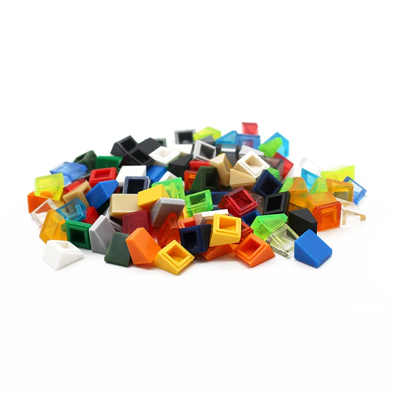 160pcs MOC Parts 54200 50746 Slope 30° 1 x 1 x 2/3 Brick Changeover Catch for High-tech Building Blocks Parts DIY Toy