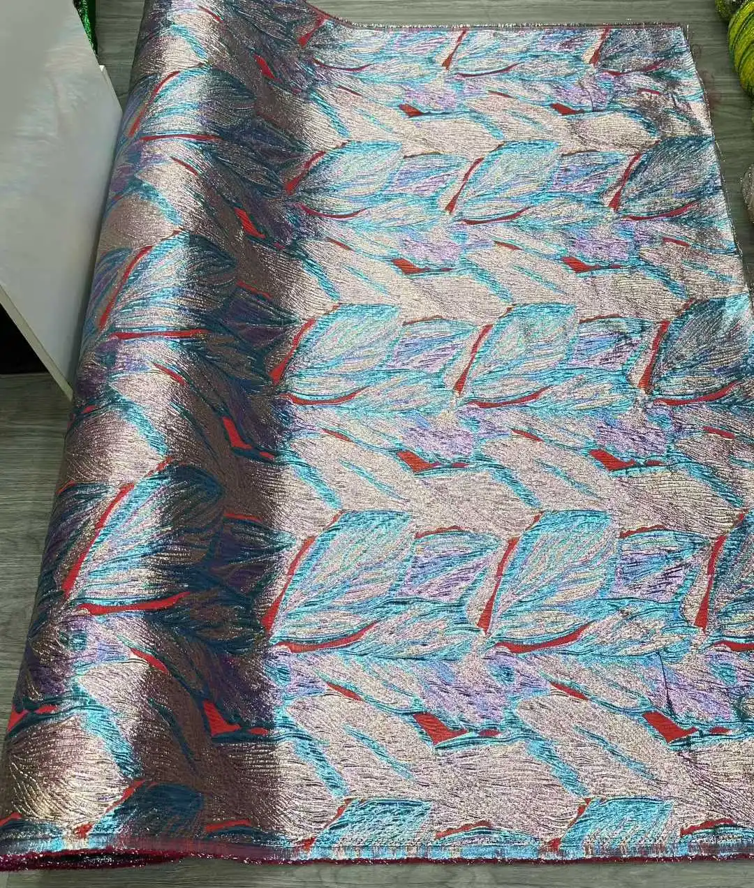 

Нигерийская парчовая кружевная ткань 2025, высокое качество, африканская жаккардовая вышивка, сделай сам, шитье, праздничная ткань, модный домашний декор AW847