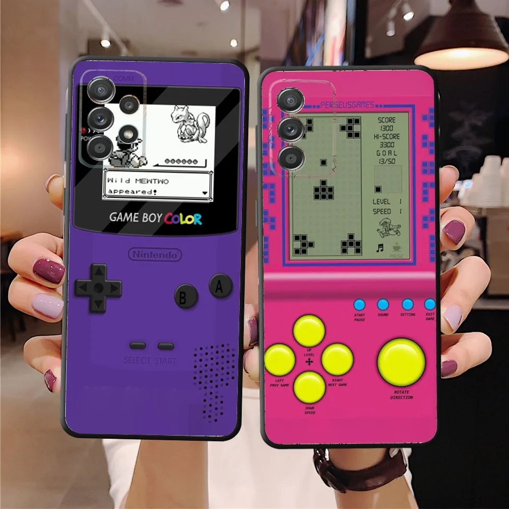 Video Game Boy   Phone Case For SamsungS24,S23,S22,S21,S20 Ultra Pro S10,S30Plus,S9,20lite Ultra Black Cover