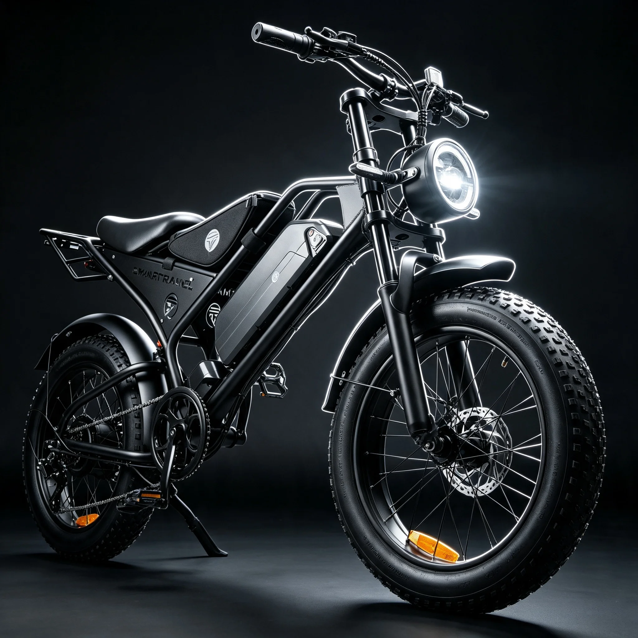 1500W Peak 85N.m Electric Bike SU8 20"x4.0 Fat Tire Full Suspension E‑Bike,48V 20Ah Removable Battery,32MPH Max Speed,Up to 60 Miles Range for Teens, Ships from USA view 3