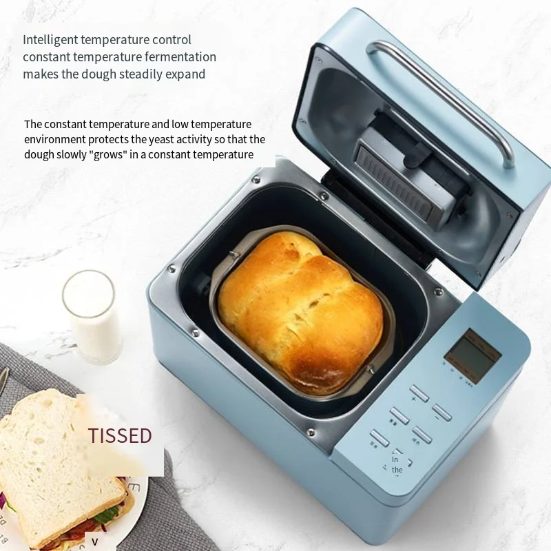 Home Intelligent Bread Maker Multi-function Small Breakfast Toaster for Sprinkling Fruit and Dough Fermentation