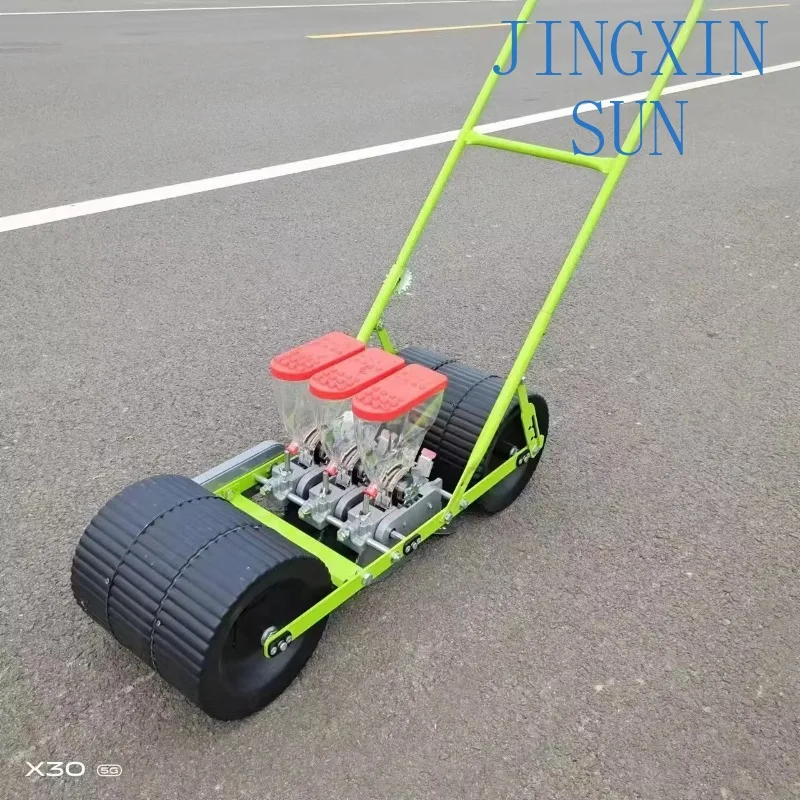 Manual vegetable planter factory price portable 3-row