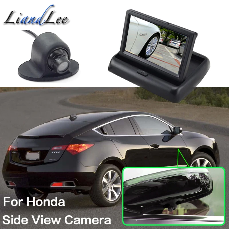 

For Honda Spirior Vezel XR-V Parking assist Camera Image Car Night Vision HD Front Side Rear View CAM Right Blind Spot Camera