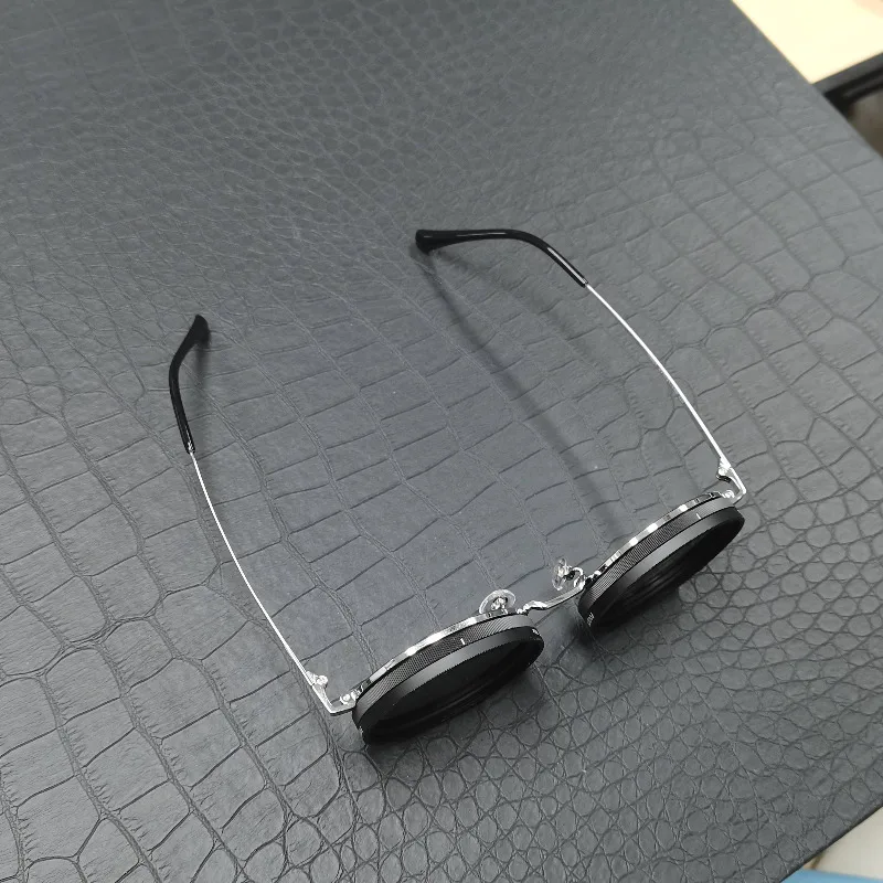 Handmade ND Adjustable Sunglasses 1~9 Manual Dimming Glasses Fishing Filter Shades UV400 Vintage Steampunk Polarized Sun Glasses